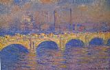 Claude Monet Waterloo Bridge Sunlight Effect 1 painting